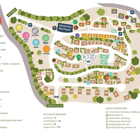 Campsite Le Mont Libre - & Espace Nature - Gannat